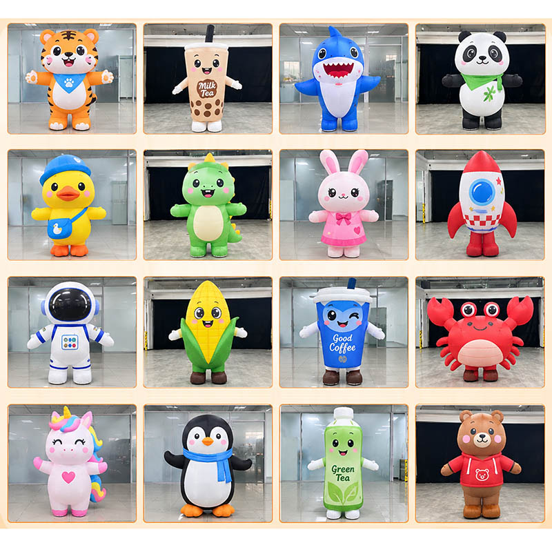 custom bread inflatable mascots manufacturer