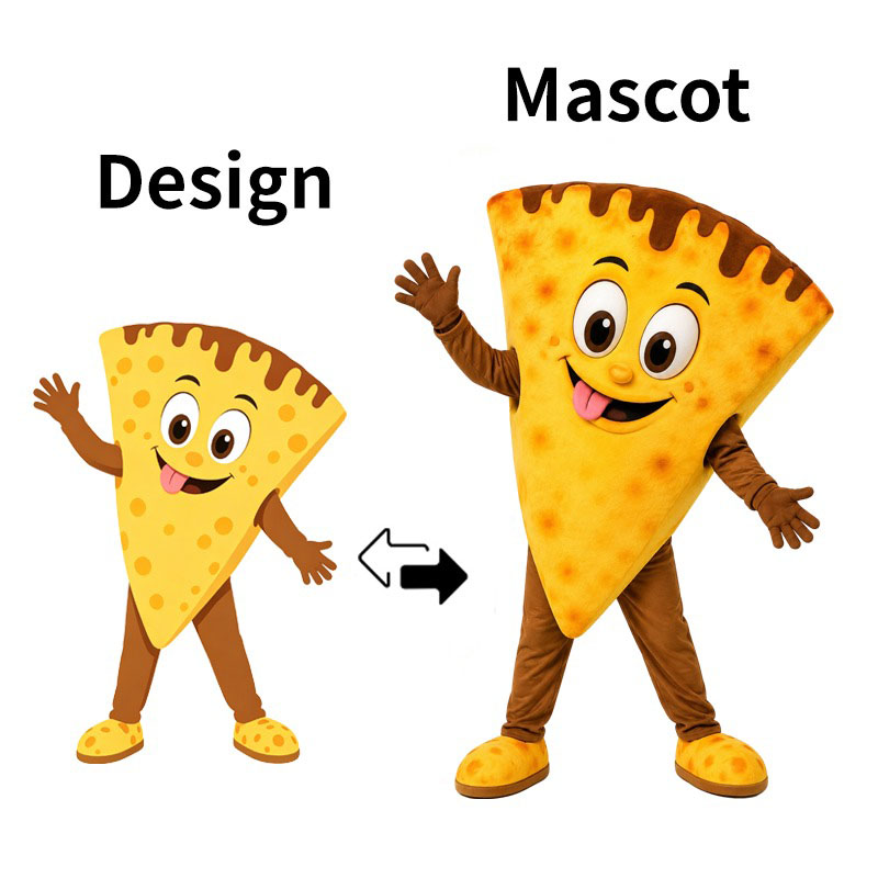custom pizza mascot costumes manufacturer