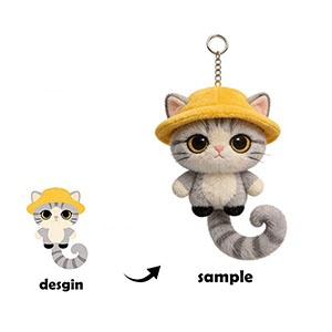 Custom plush keychains manufacturer