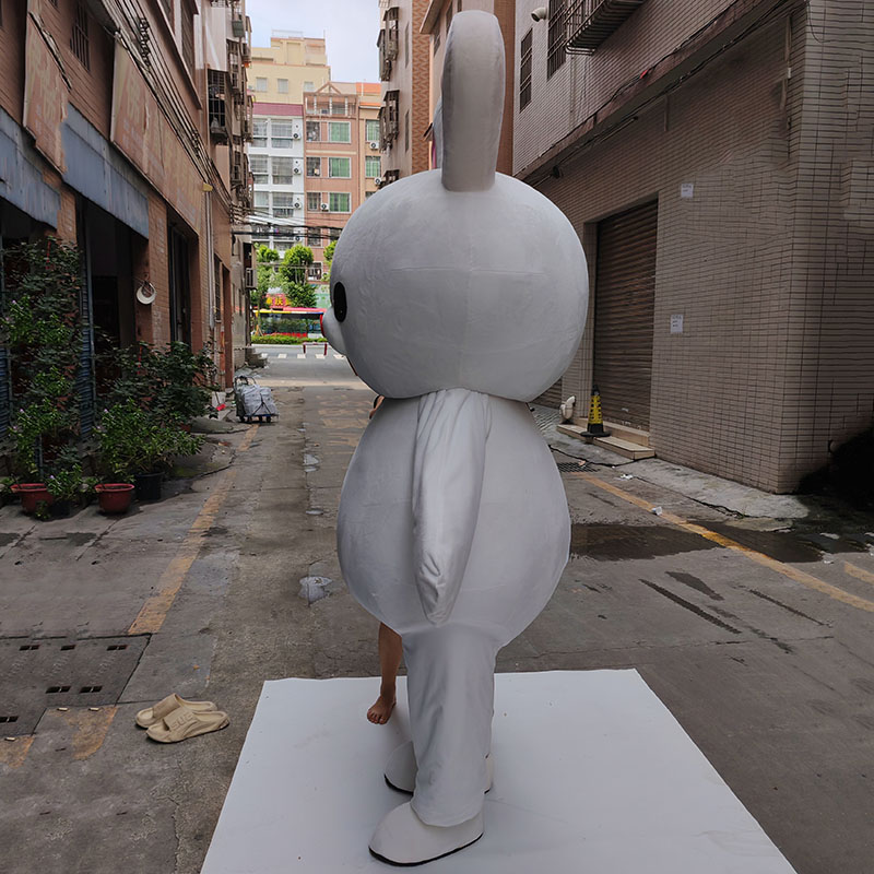 custom rabbit mascot costumes manufacturer