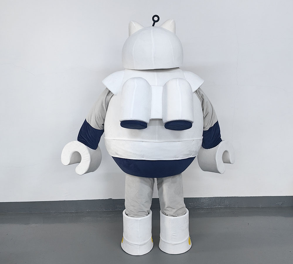 Custom robot mascot shipped to canada client