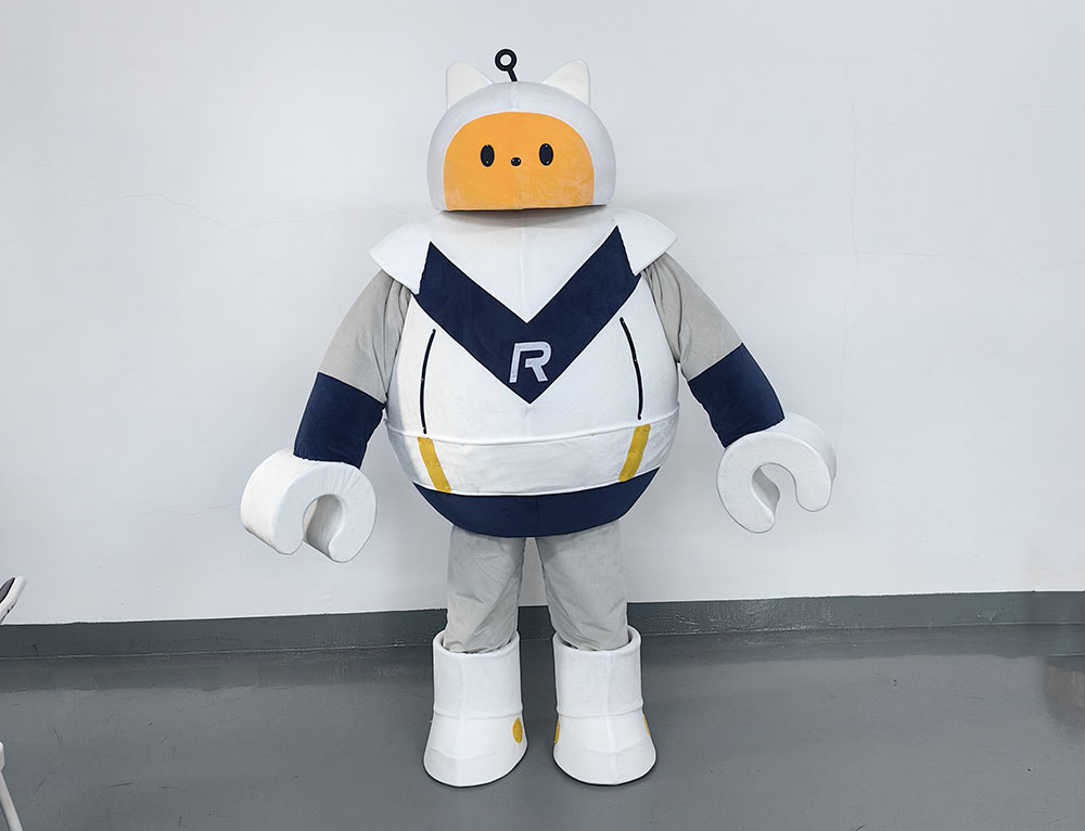 Custom robot mascot shipped to canada client