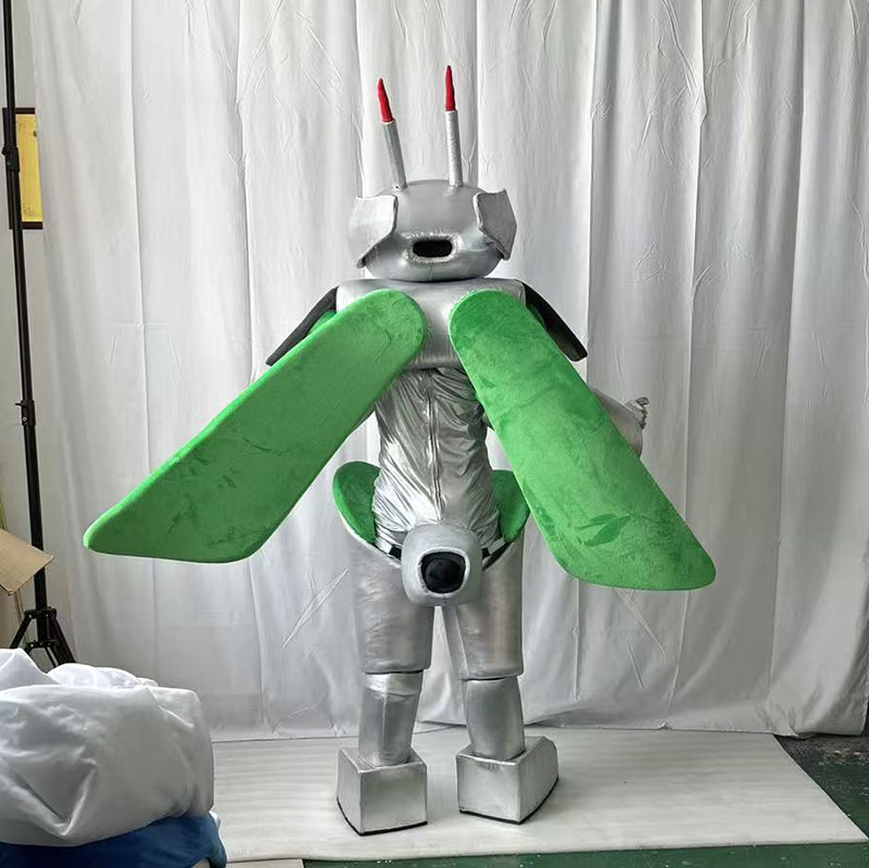 Custom robot mascot shipped to japan client