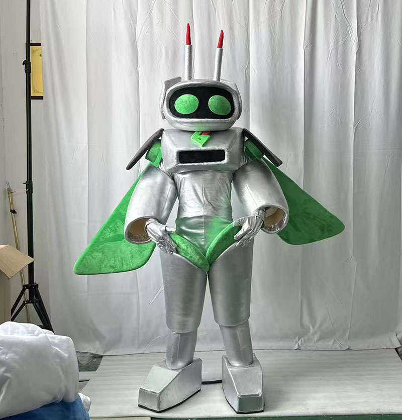 Custom robot mascot shipped to japan client