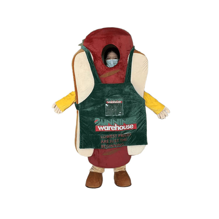custom sausage mascot costume manufacturer