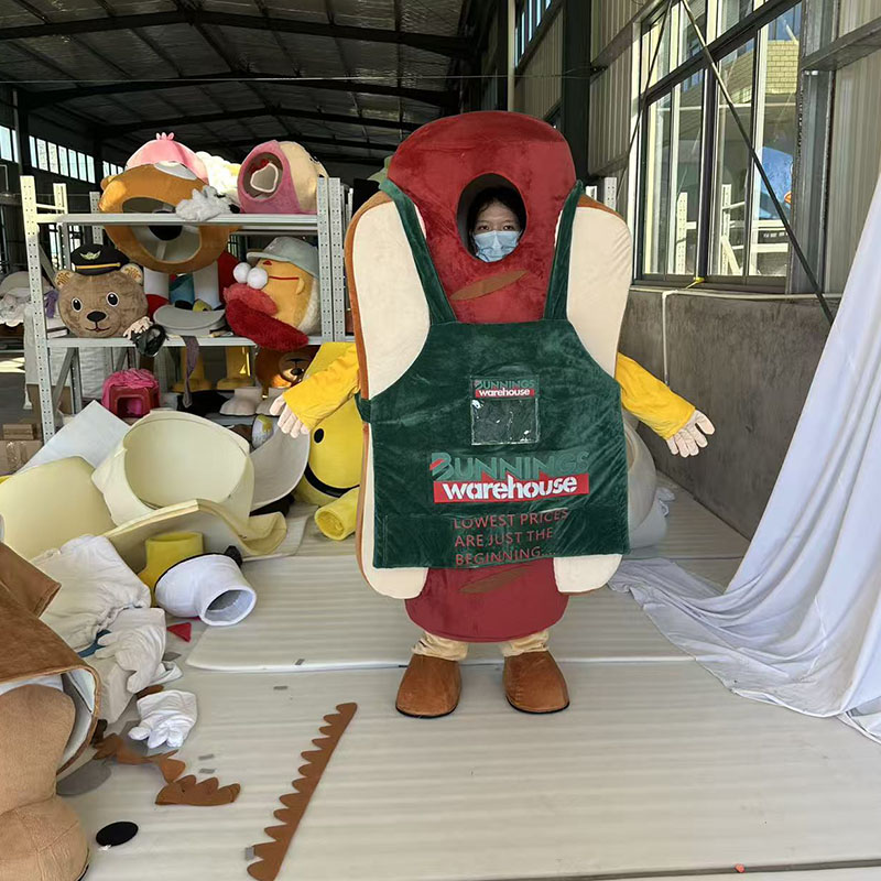 custom sausage mascot costume manufacturer