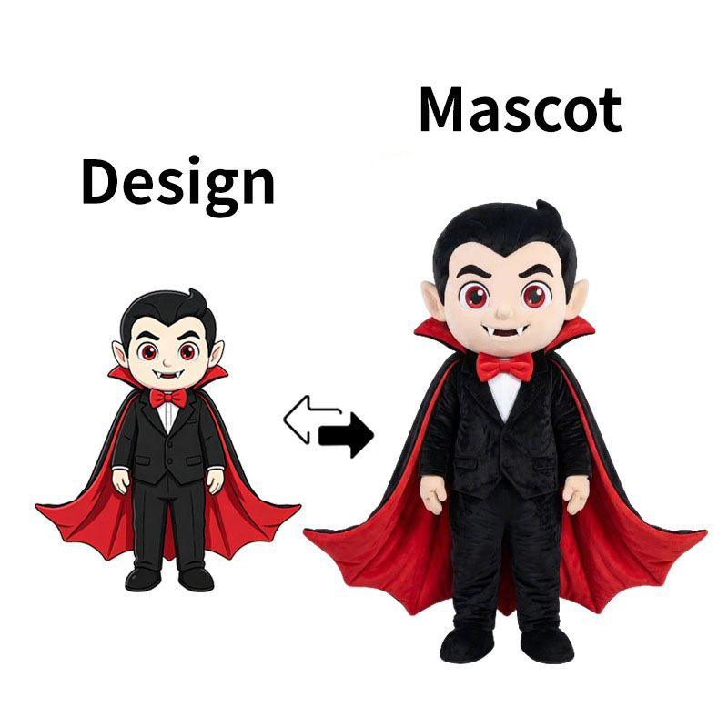 custom vampire mascots manufacturer