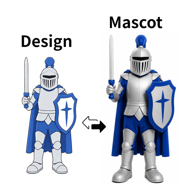 custom warrior mascot costumes for your store